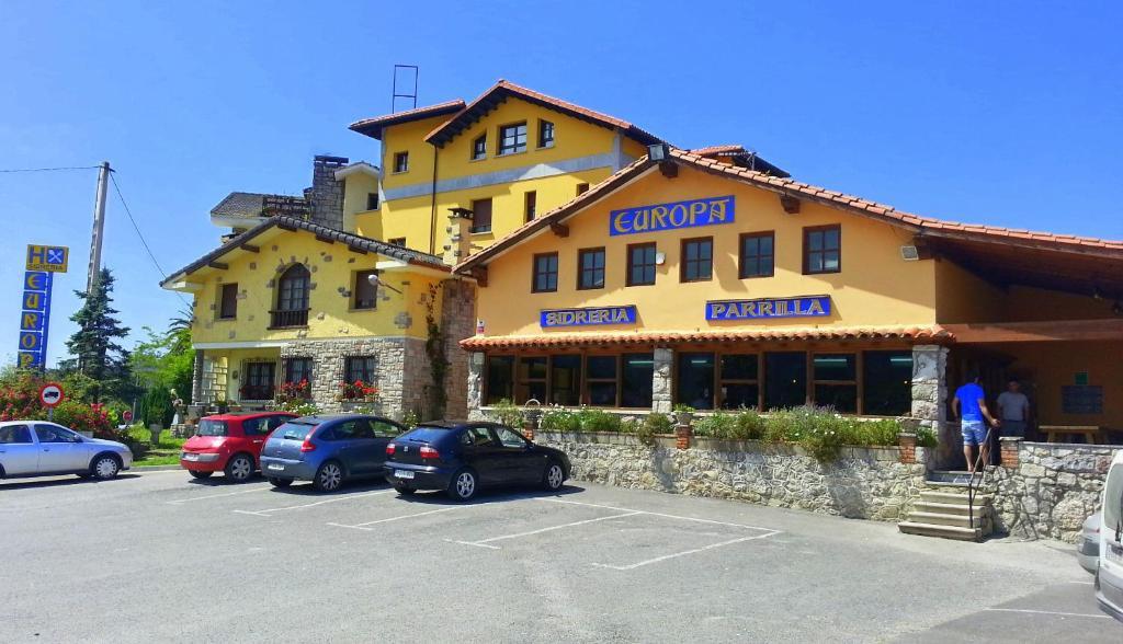 Hostal Europa San Roque del Acebal Exterior photo